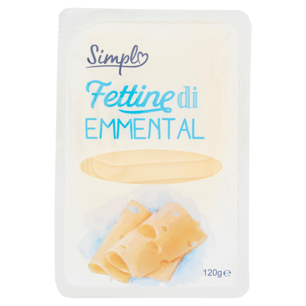 Simpl Fettine di Emmental 120 g