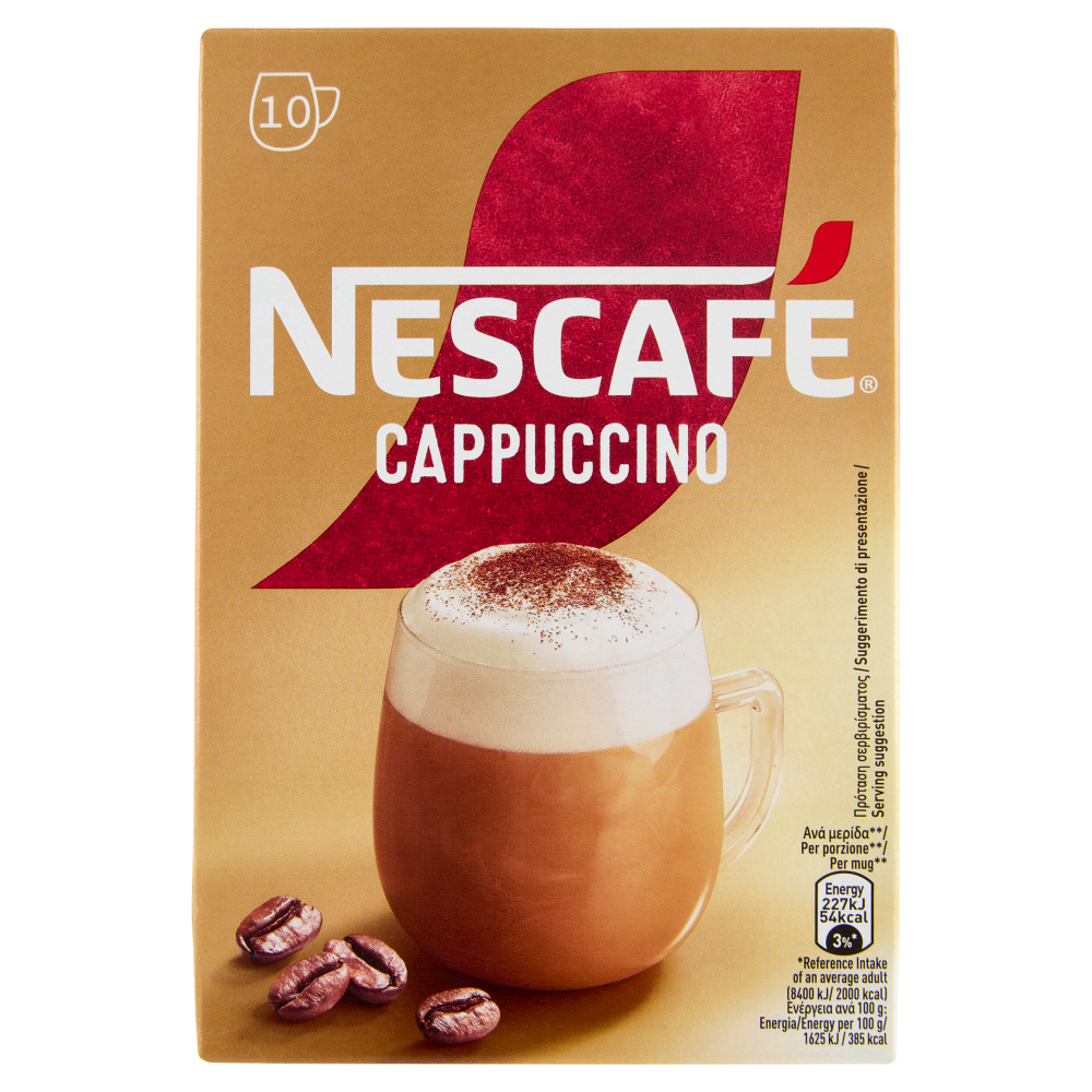 NESCAFÉ Cappuccino Solubile 10 Bustine 140g