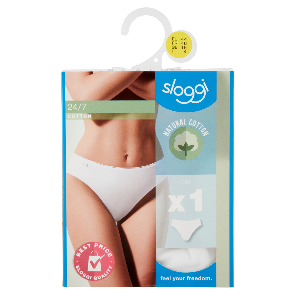sloggi 24/7 Cotton Tai tg. 4 White 1 pz