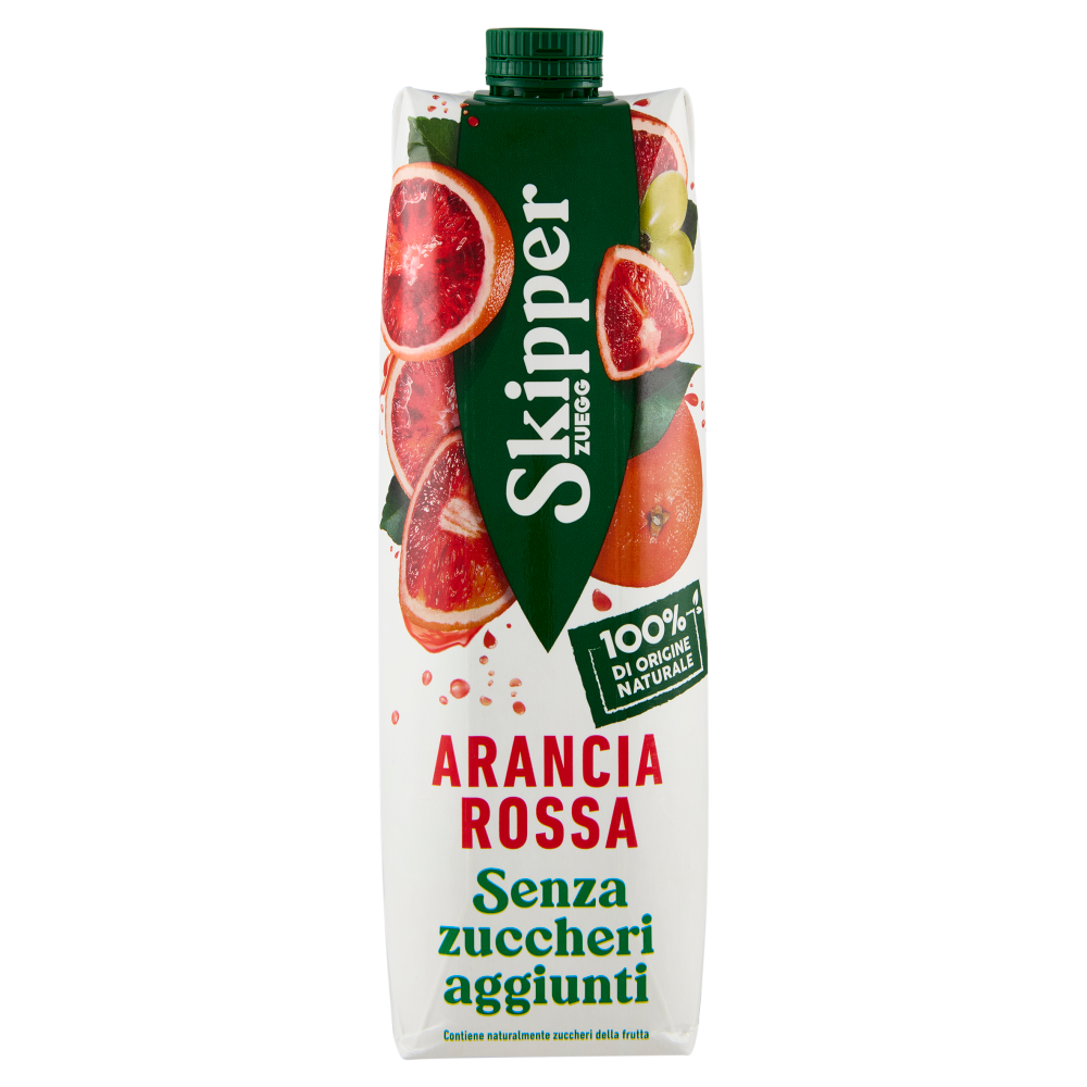 Zuegg Skipper Arancia Rossa Senza zuccheri aggiunti 1000 ml