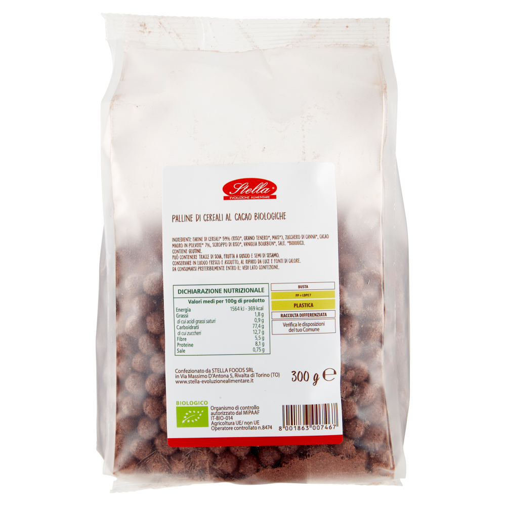 Stella Choco Balls Biologiche 300 g