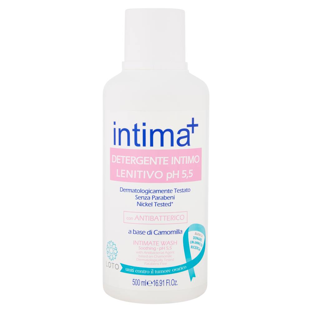 intima⁺ Detergente Intimo Lenitivo pH 5,5 500 ml