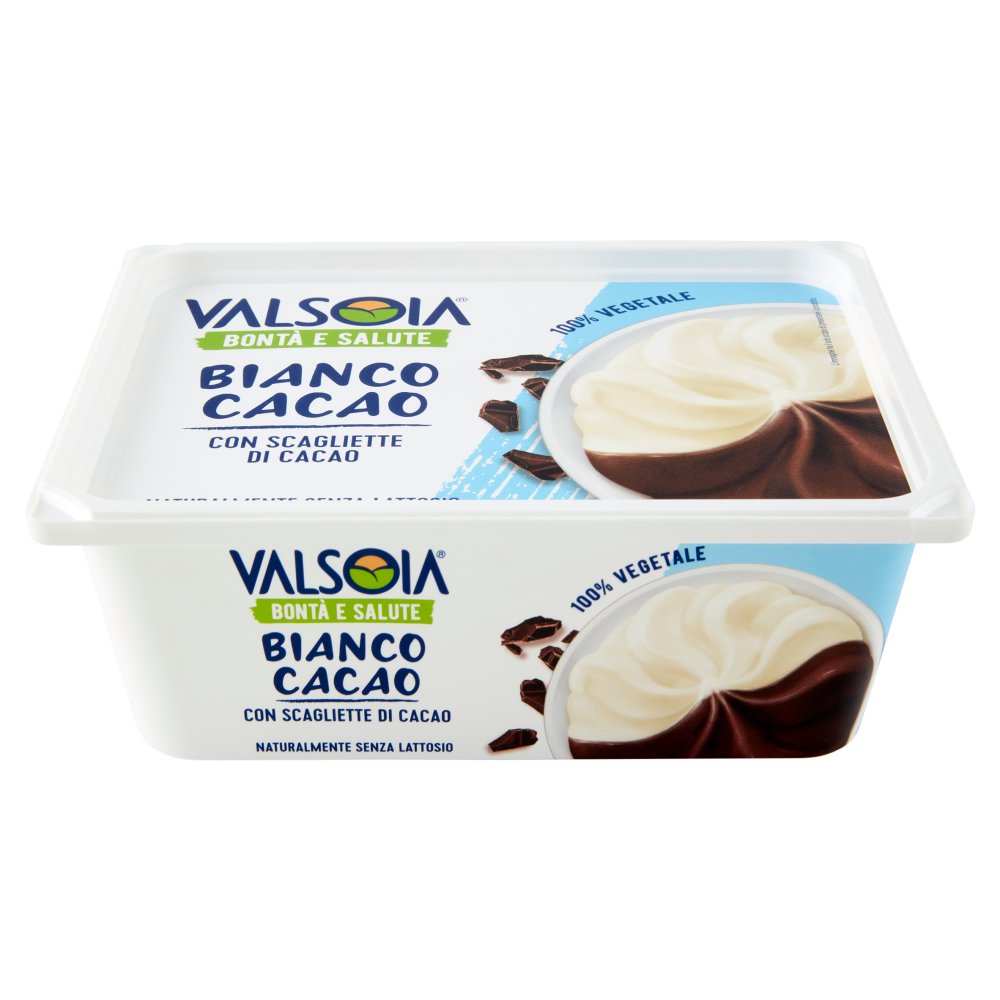 Valsoia Bontà e Salute Vaschetta Bianco Cacao 500 g