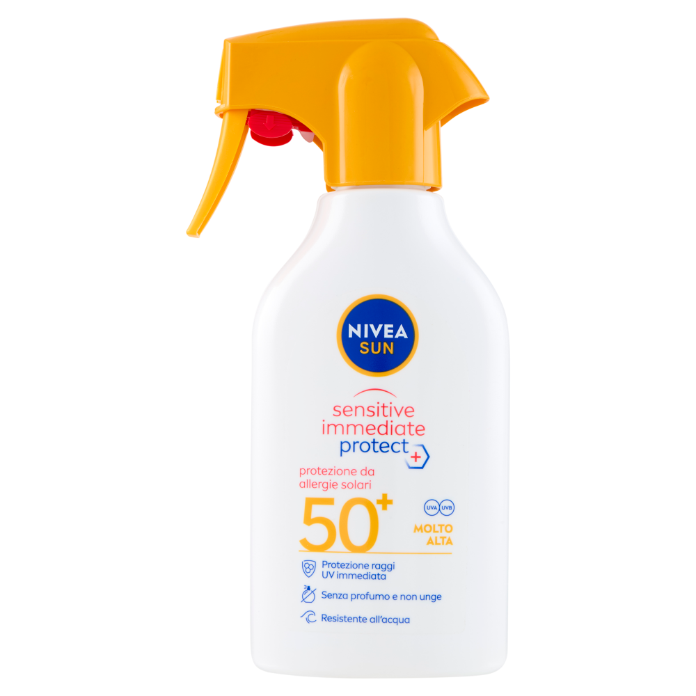 Nivea Sun sensitive immediate protect+ 50+ Molto Alta 250 ml