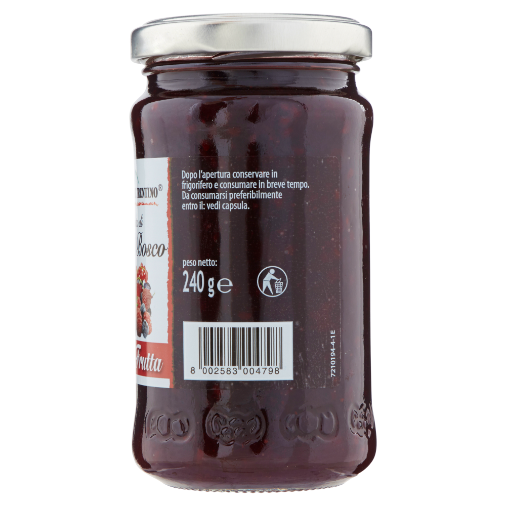 Le Conserve del Trentino composta di Frutti di Bosco 100% da Frutta 240 g