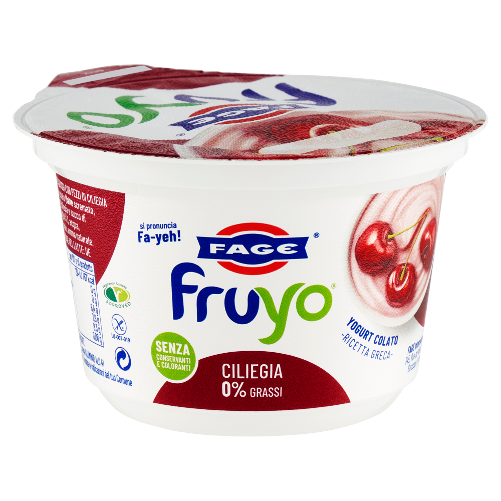 Fage fruyo Ciliegia 0% Grassi 150 g