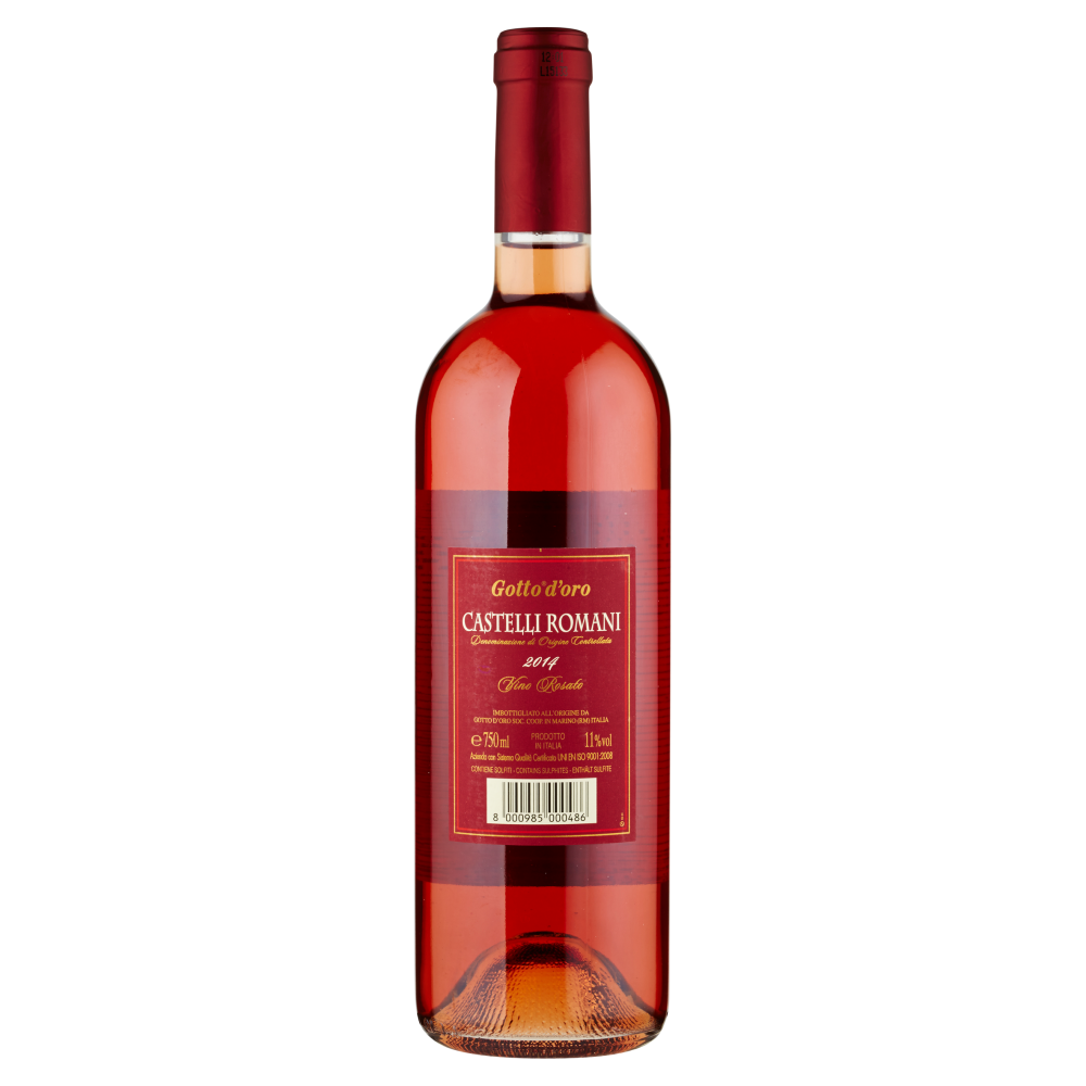 Gotto d'oro Castelli Romani DOC Vino Rosato 750 ml