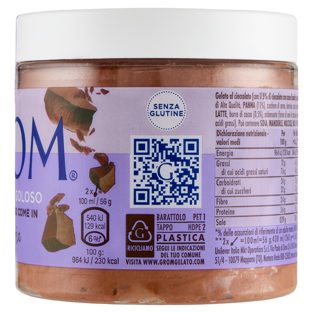 Grom Cioccolato Goloso 260 g 
