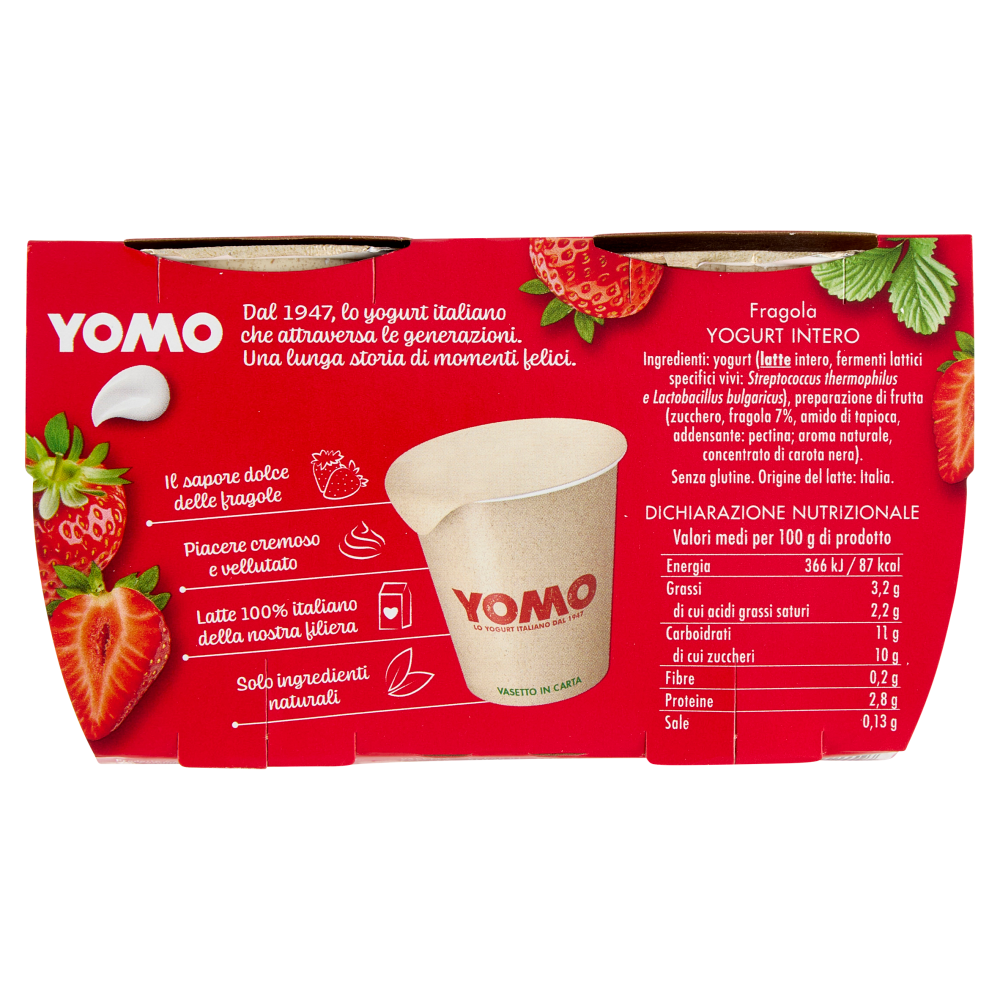 Yomo la Fragola 2 x 125 g
