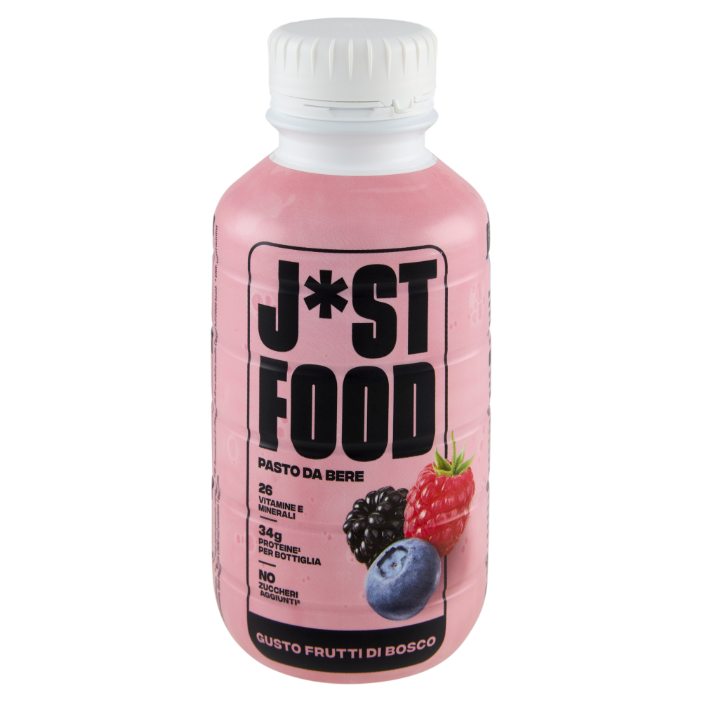J*st Food Pasto da Bere Gusto Frutti di Bosco 500 ml