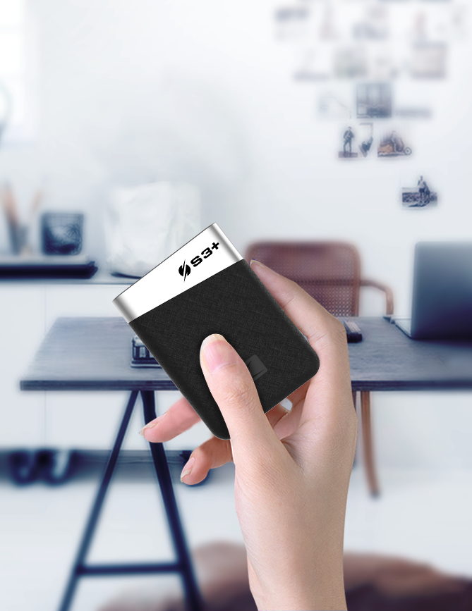 S3Plus Technologies Zenith 512 GB USB tipo-C 3.2 Gen 1 (3.1 Gen 1) Nero, Argento