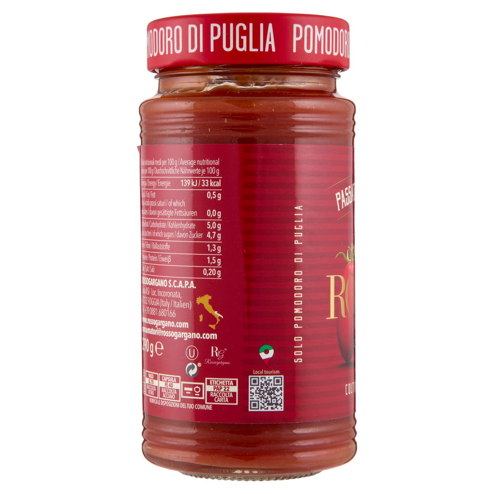 Rosso Gargano Passata di Datterino 290 g