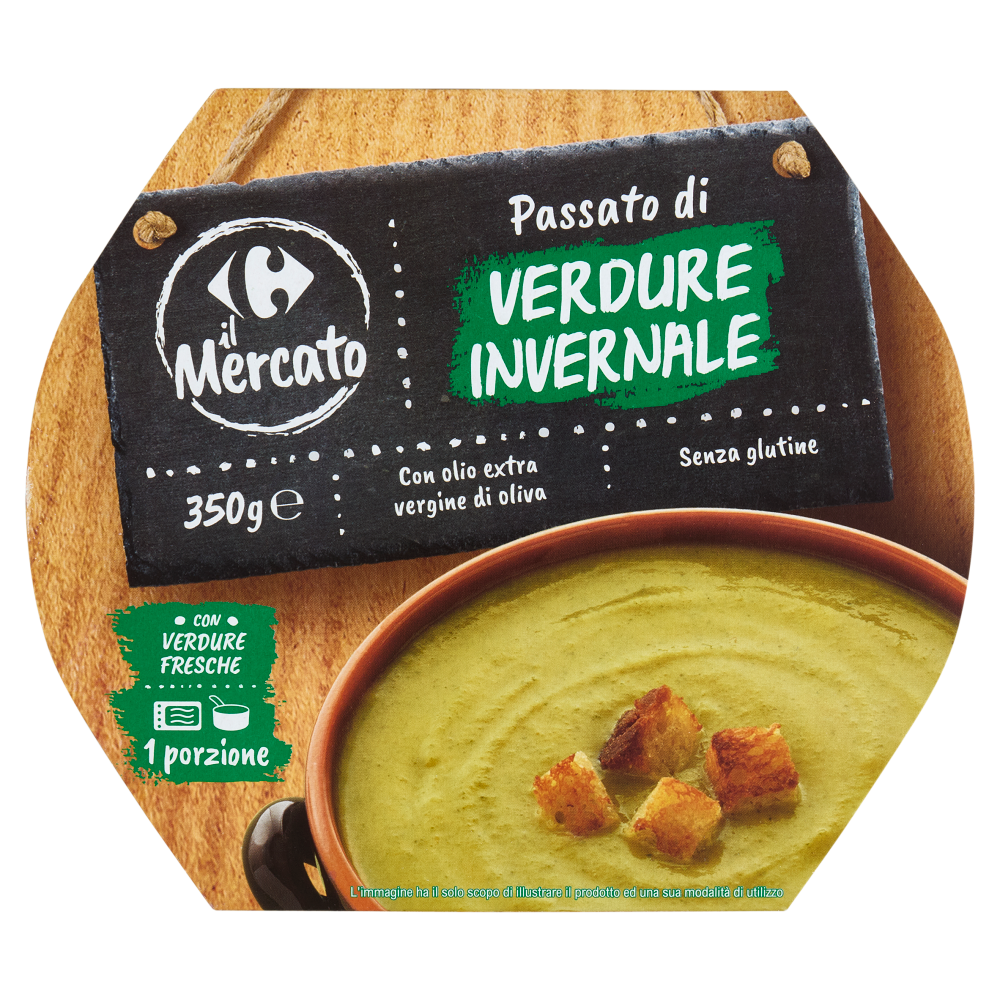 Carrefour il Mercato Passato di Verdure Invernale 350 g