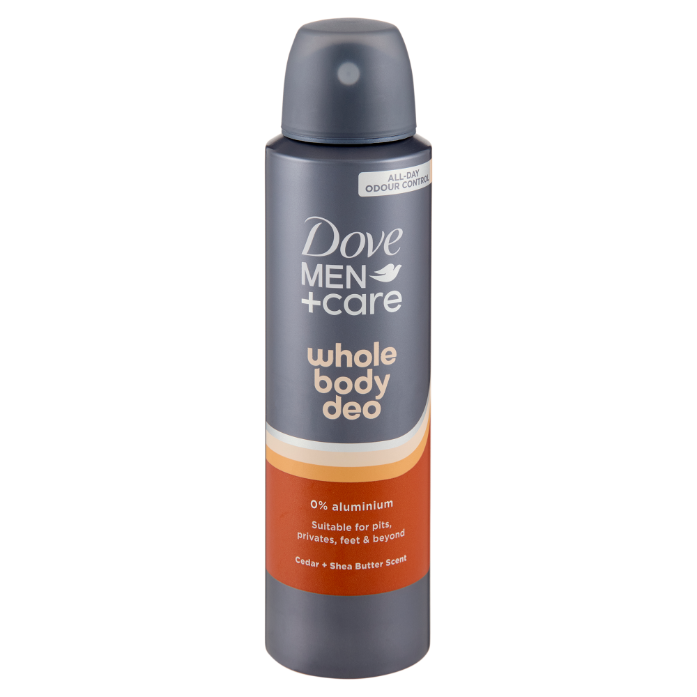 Dove Men+care whole body deo Cedar + Shea Butter Scent 150 ml