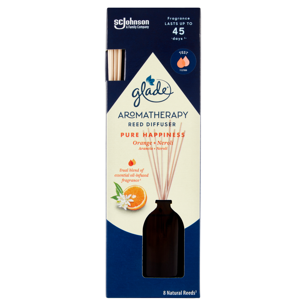 Glade Aromatherapy Diffusore a bastoncini Pure Happiness 80ml