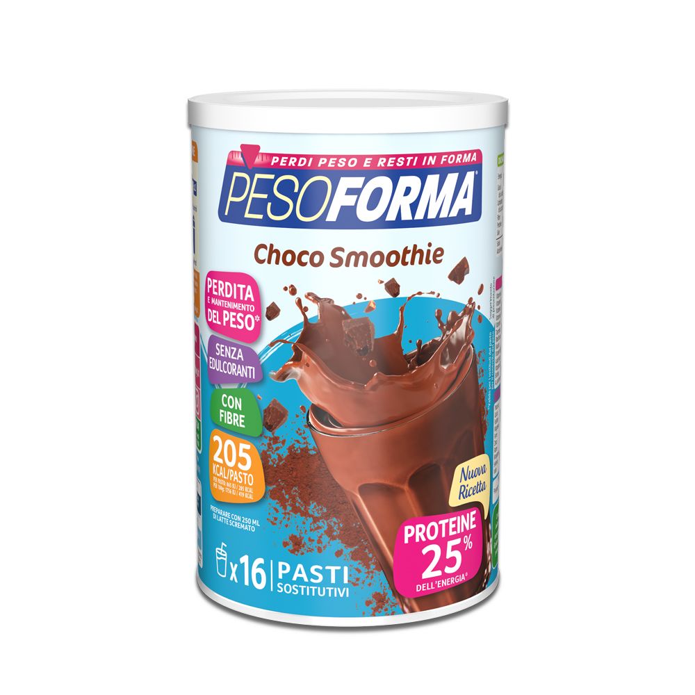 Pesoforma Pasto Sostitutivo Choco Smoothie, 16 pasti, 436g