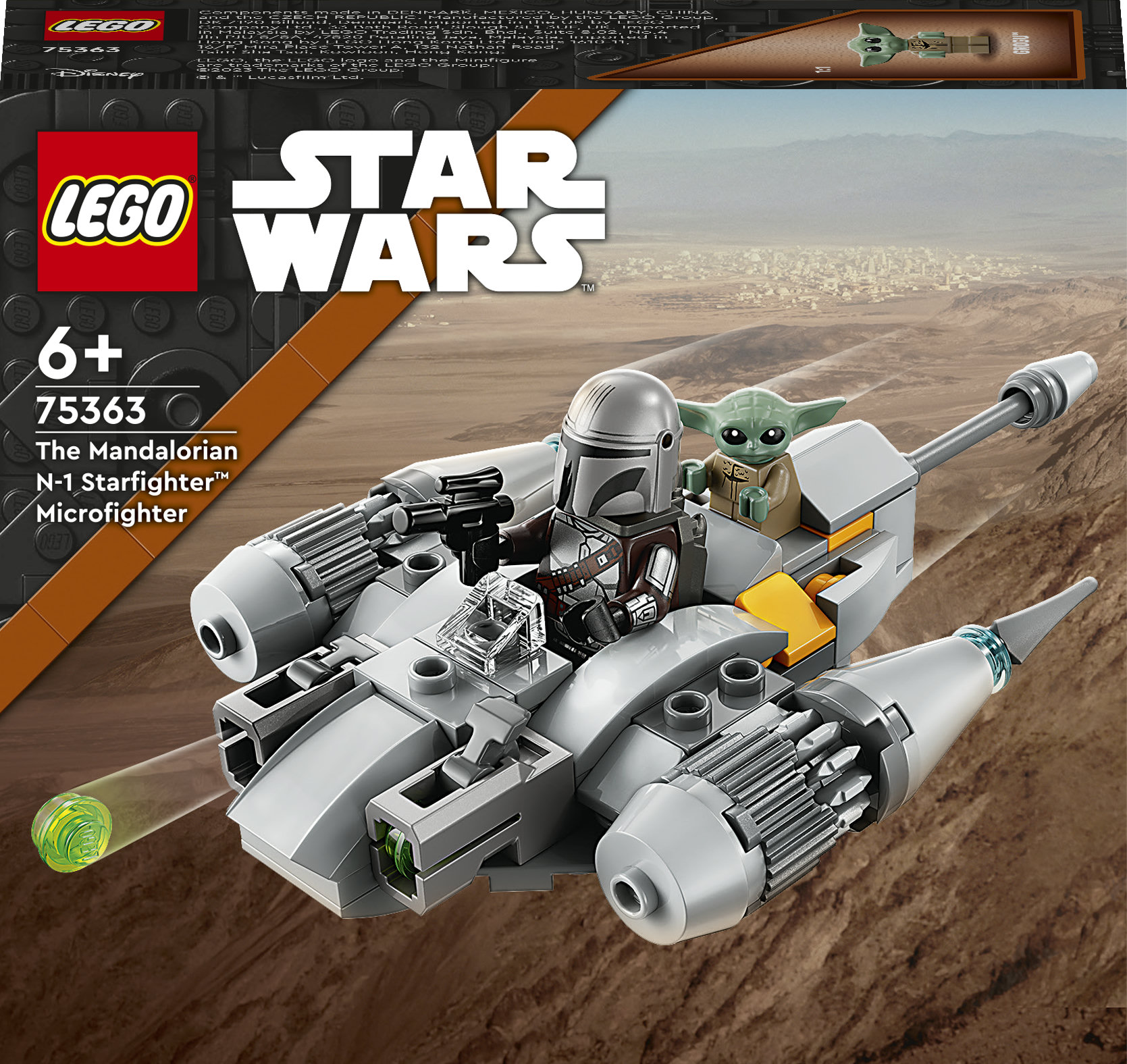LEGO Star Wars Starfighter™ N-1 del Mandaloriano Microfighter