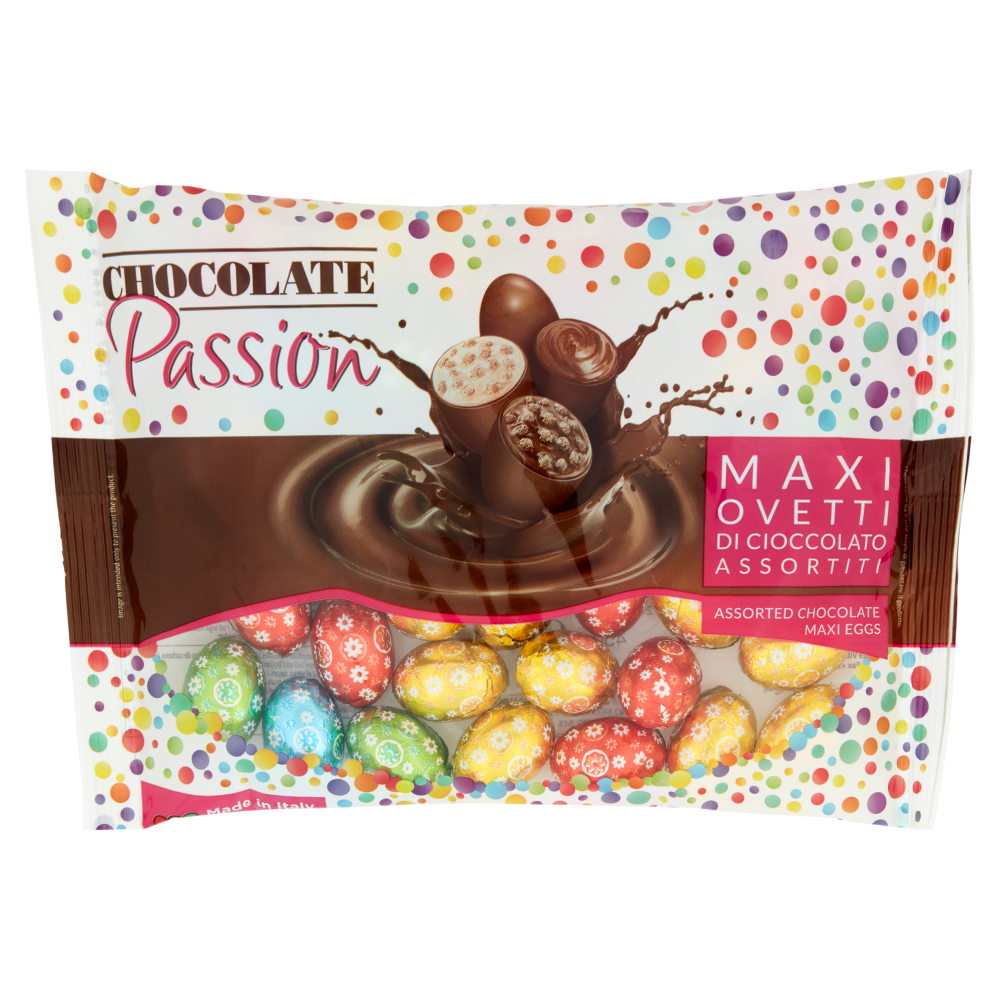 Chocolate Passion Maxi Ovetti di Cioccolato Assortiti 450 g