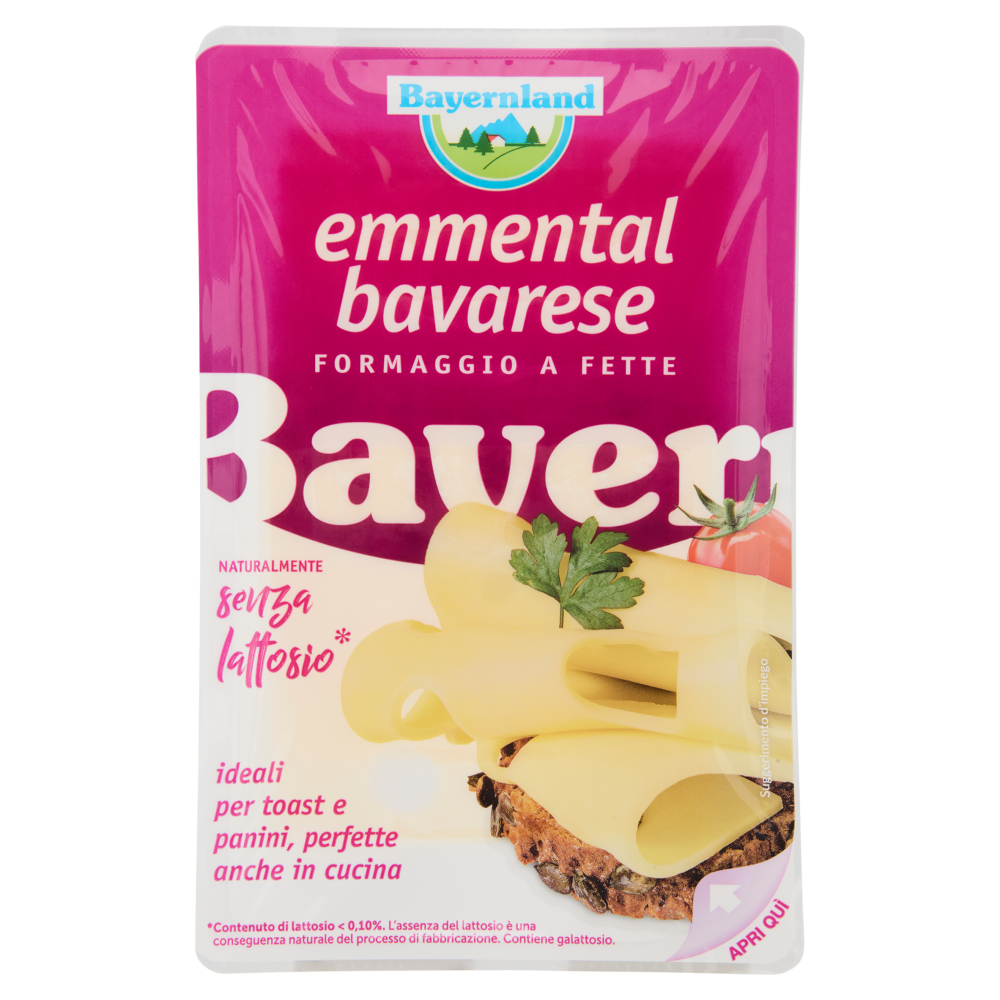 Bayernland emmental bavarese Formaggio a Fette 100 g