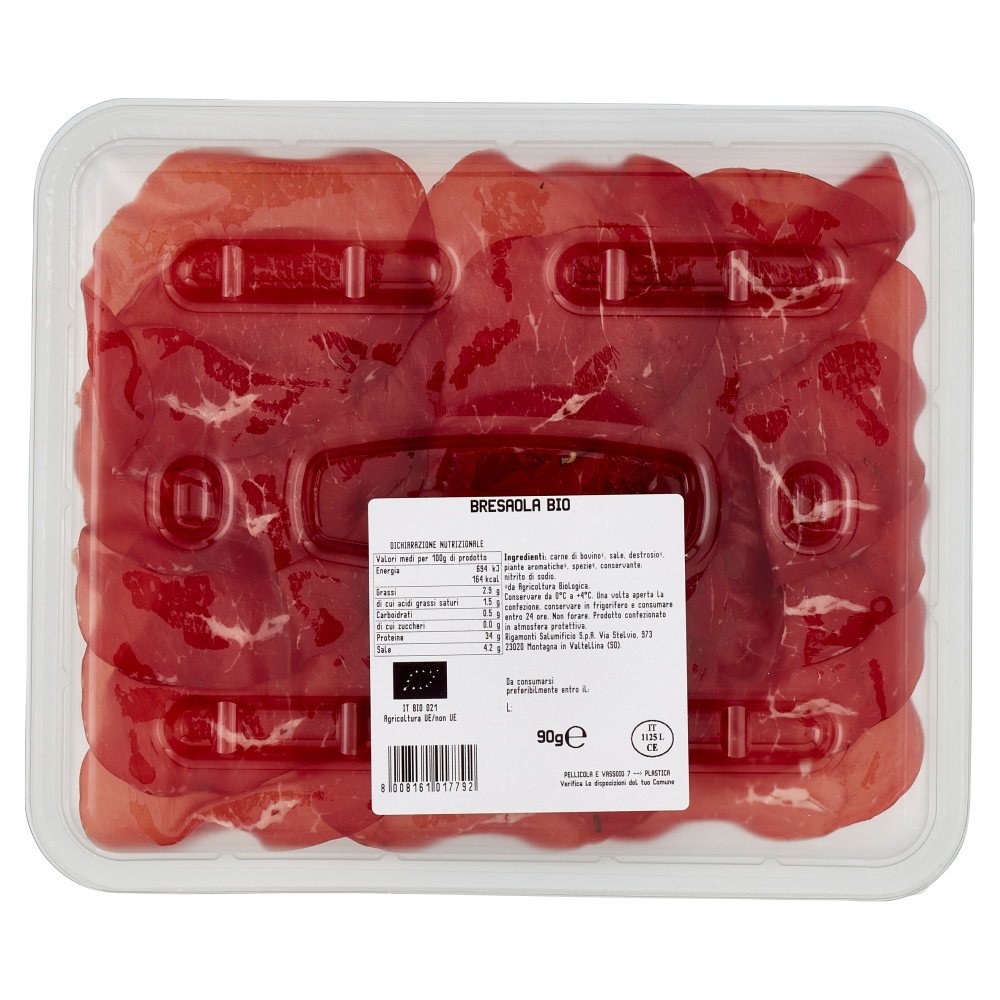 Rigamonti Bresaola Punta d'Anca 90 g