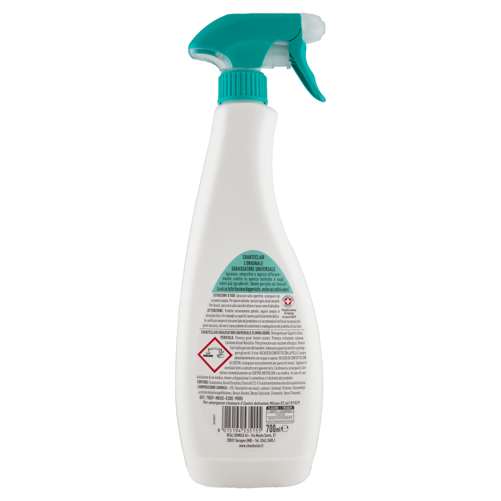 Chanteclair Sgrassatore Universale Elimina Odori 700 ml