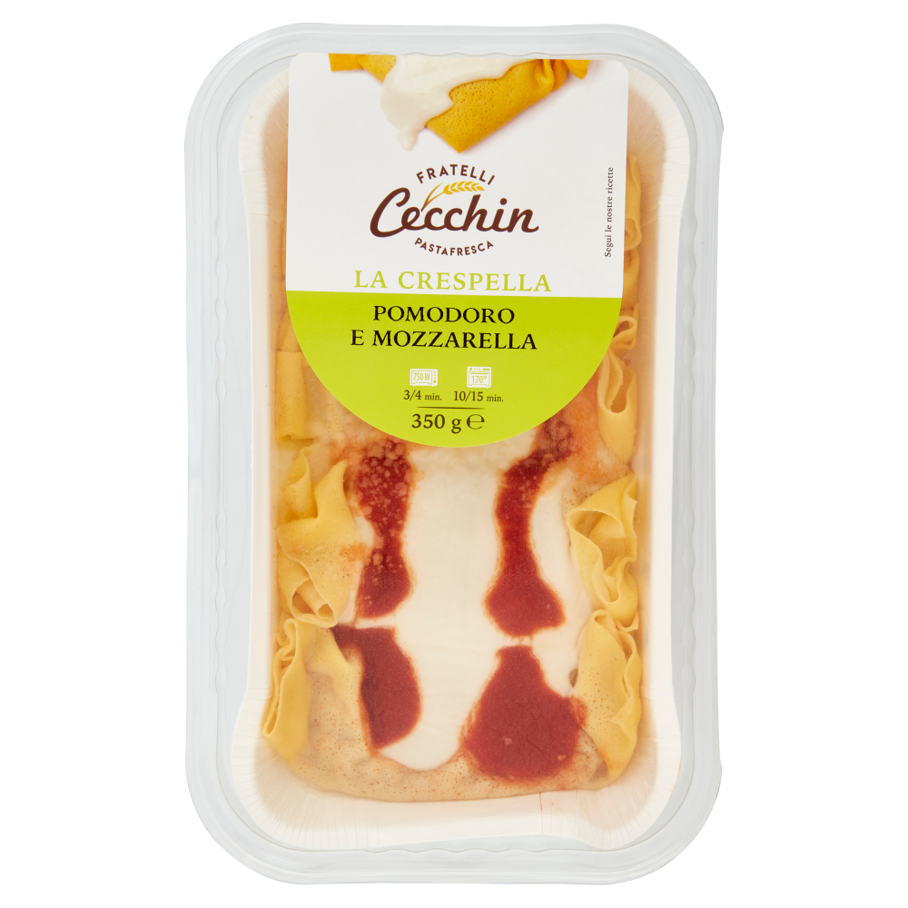 Cecchin la Crespella Pomodoro e Mozzarella 350 g