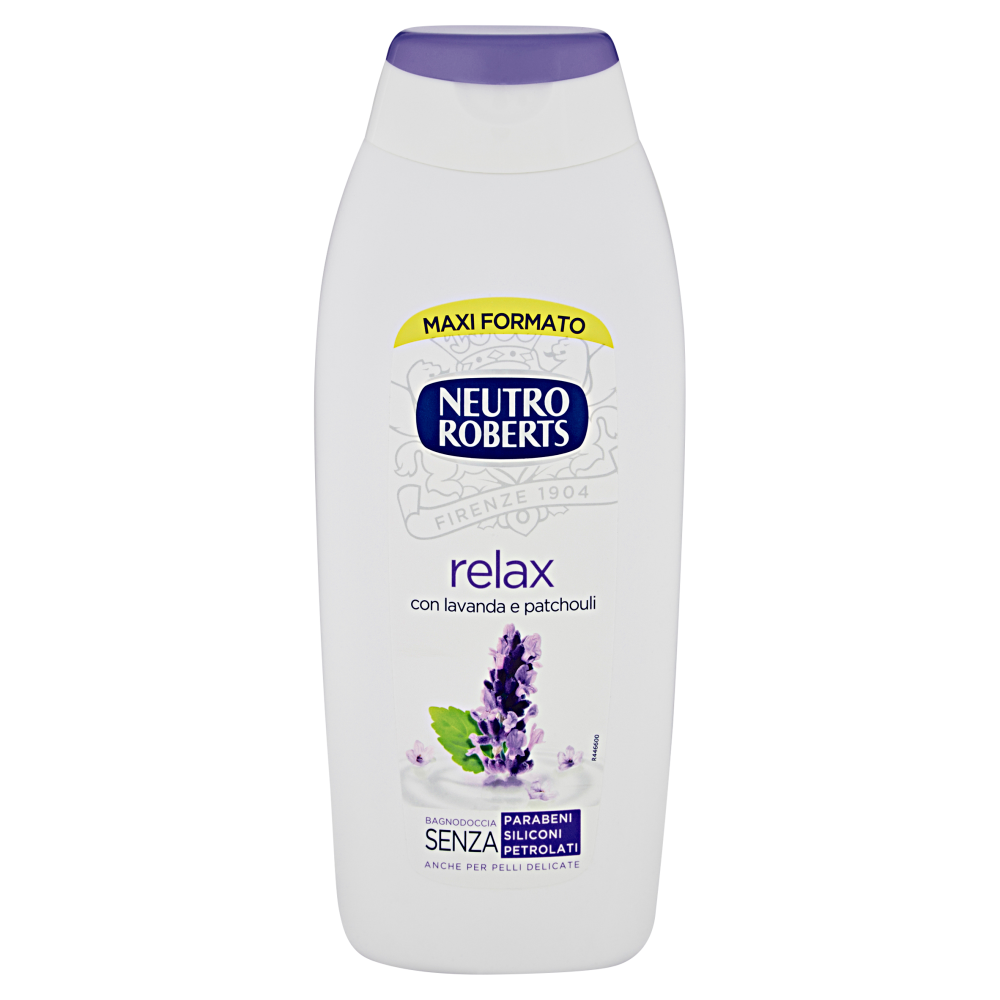 Neutro Roberts relax con lavanda e patchouli Bagnodoccia 700 ml