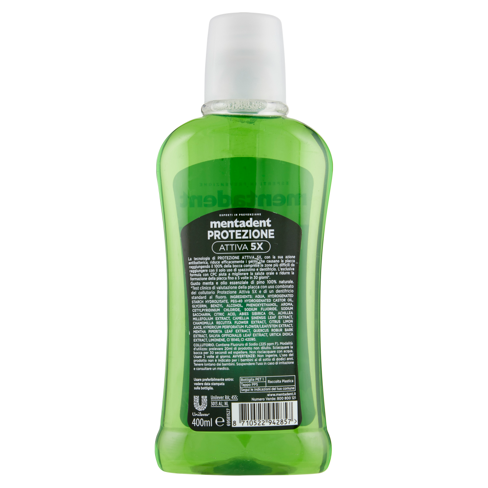 Mentadent Protezione Attiva 5X 400 ml