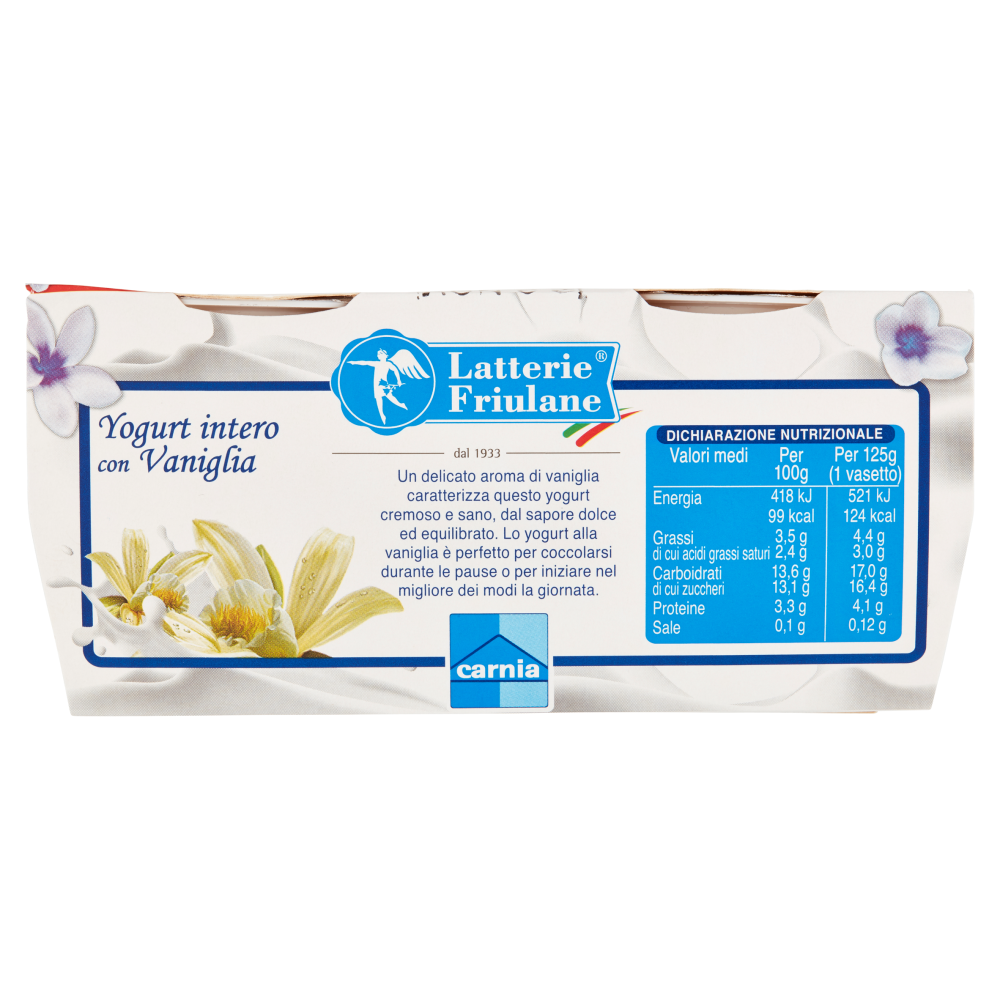 Latterie Friulane Yogurt Vaniglia 2 x 125 g