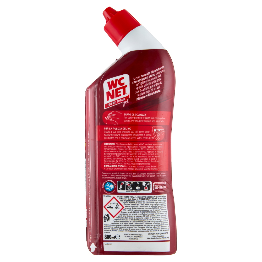 WC Net Igiene Totale gel 800 ml