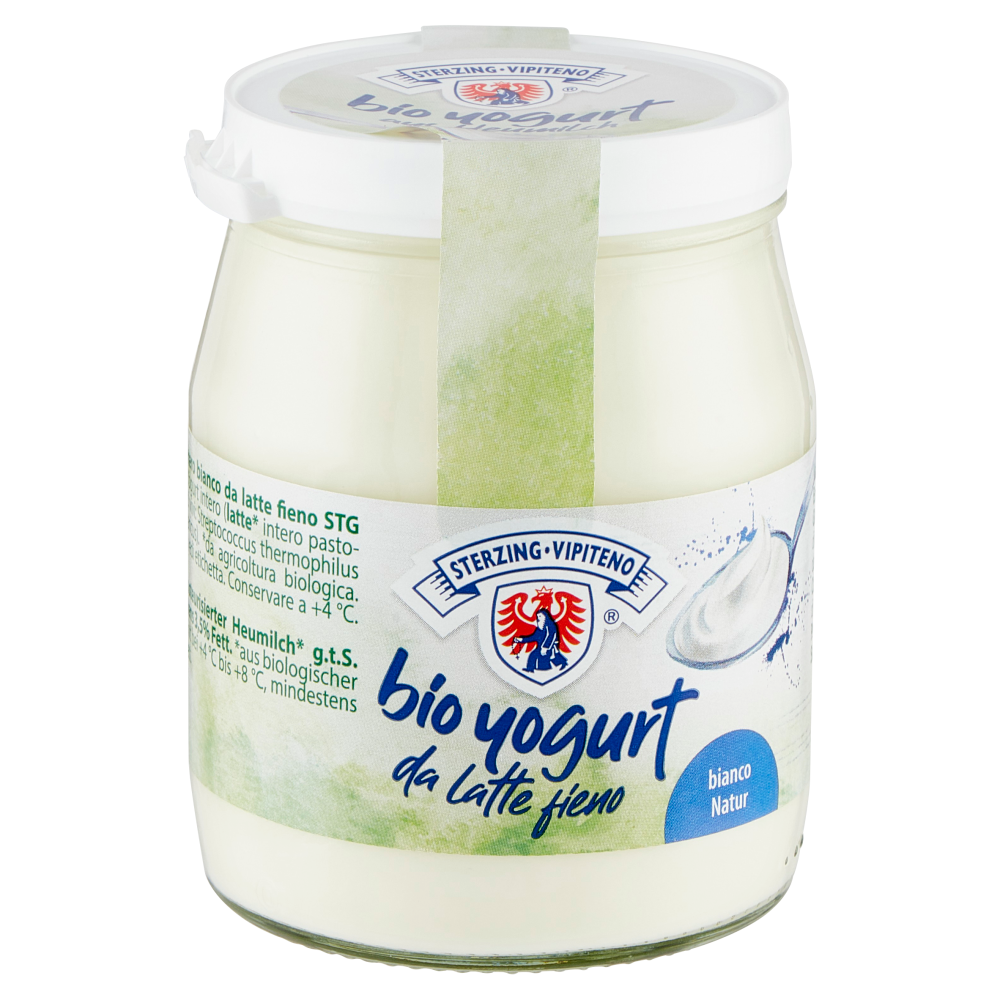 Sterzing Vipiteno bio yogurt da latte fieno bianco 150 g