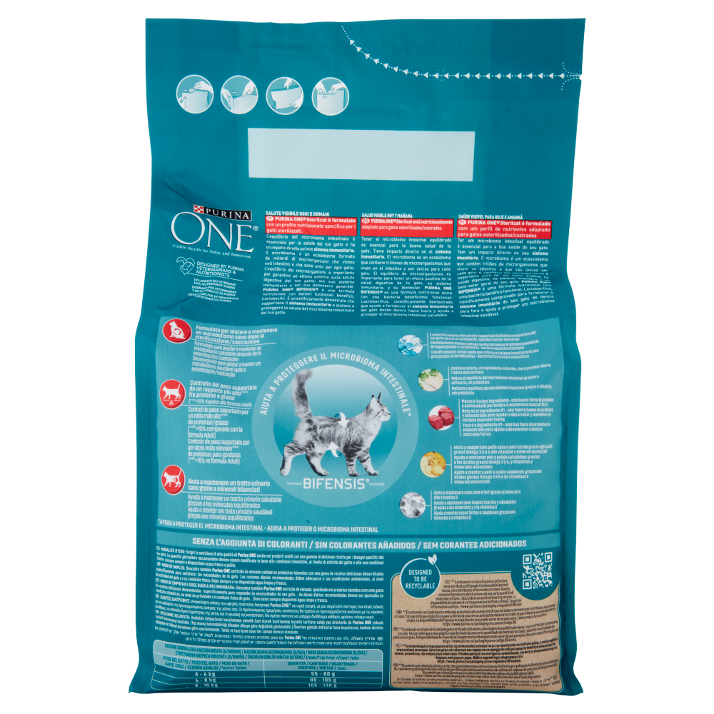 PURINA ONE Sterilcat Ricco in Manzo 2,8 kg