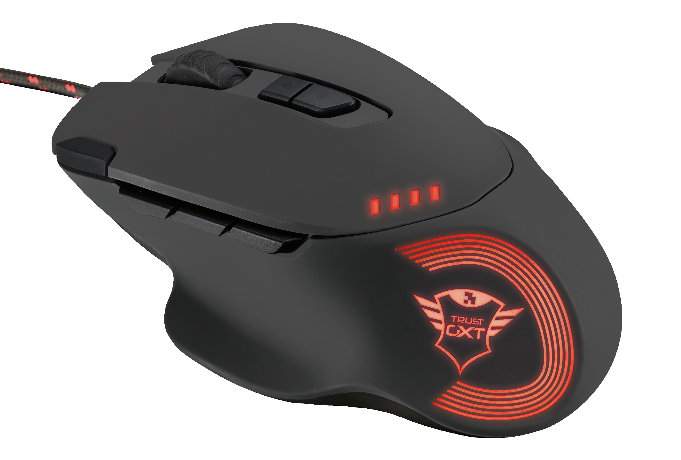 Trust 21186 mouse Gaming Mano destra USB tipo A Ottico 4000 DPI