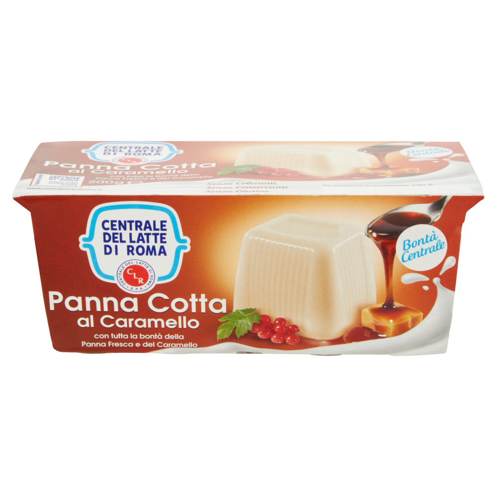 Centrale del Latte di Roma Panna Cotta al Caramello 2 x 100 g