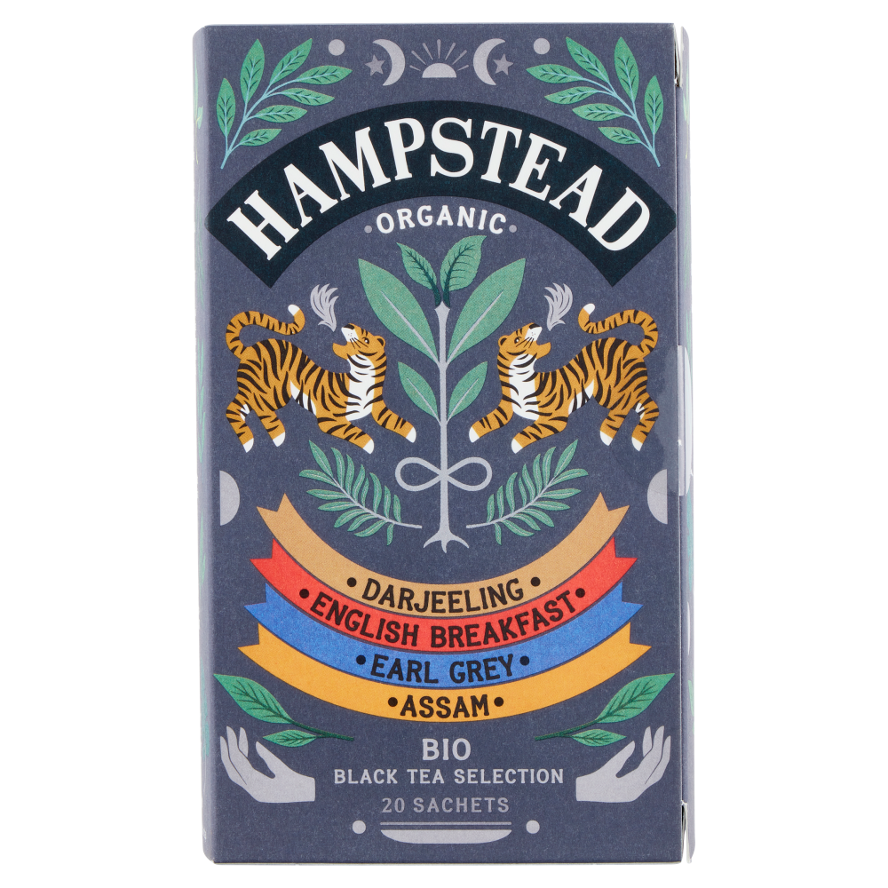 Hampstead Organic Bio Black Tea Selection 20 Sachets 41,25 g