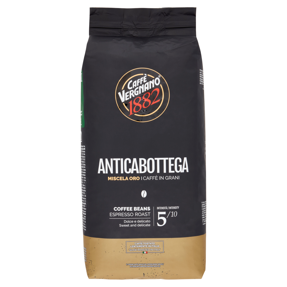 Caff&egrave; Vergnano 1882 Anticabottega Miscela Oro Caff&egrave; in Grani 1000 g