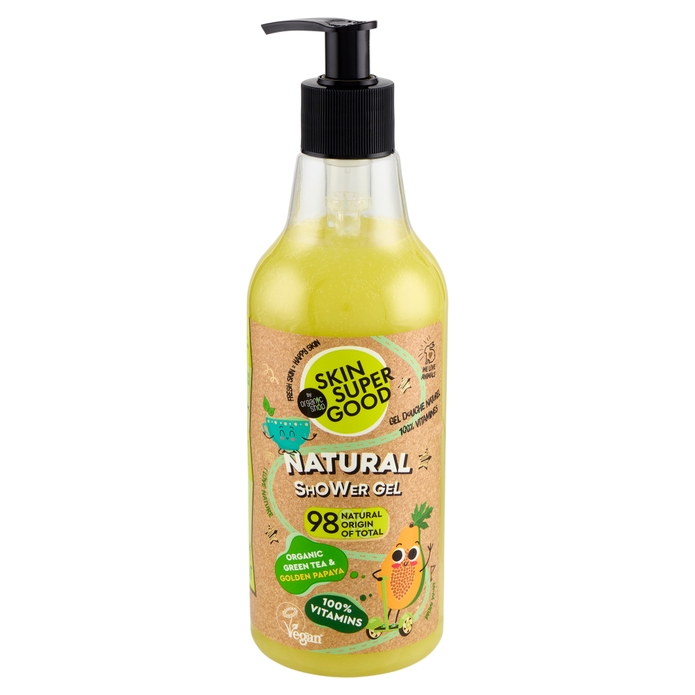 Skin Super Good Natural Shower Gel 100% Vitamins 500 ml