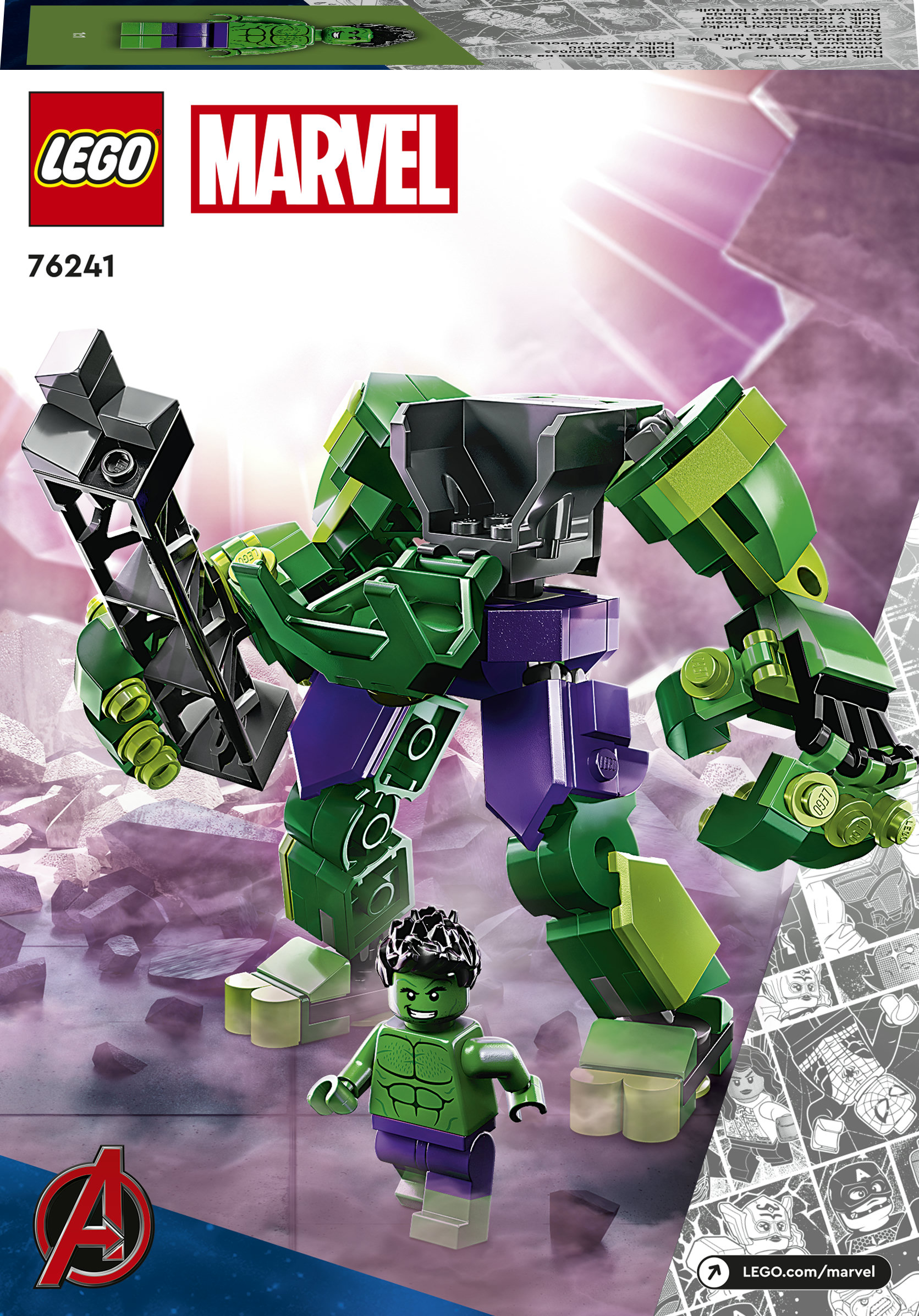 LEGO Marvel Avengers Armatura Mech Hulk