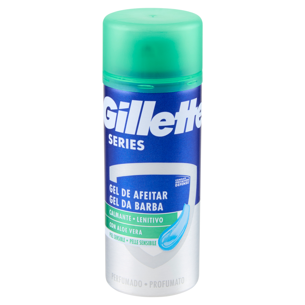Gillette Series Gel da Barba Lenitivo, 75ml