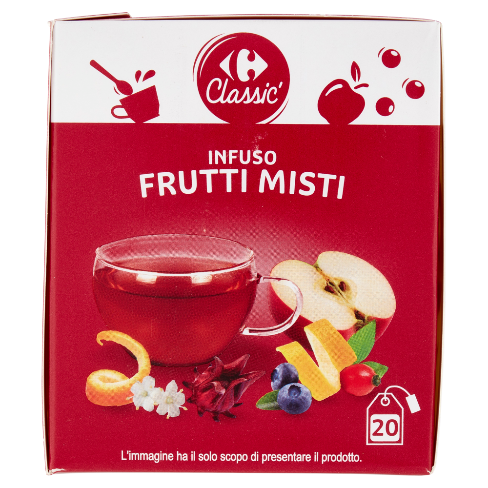 Carrefour Classic Infusi Frutti Misti filtri 20 x 3 g
