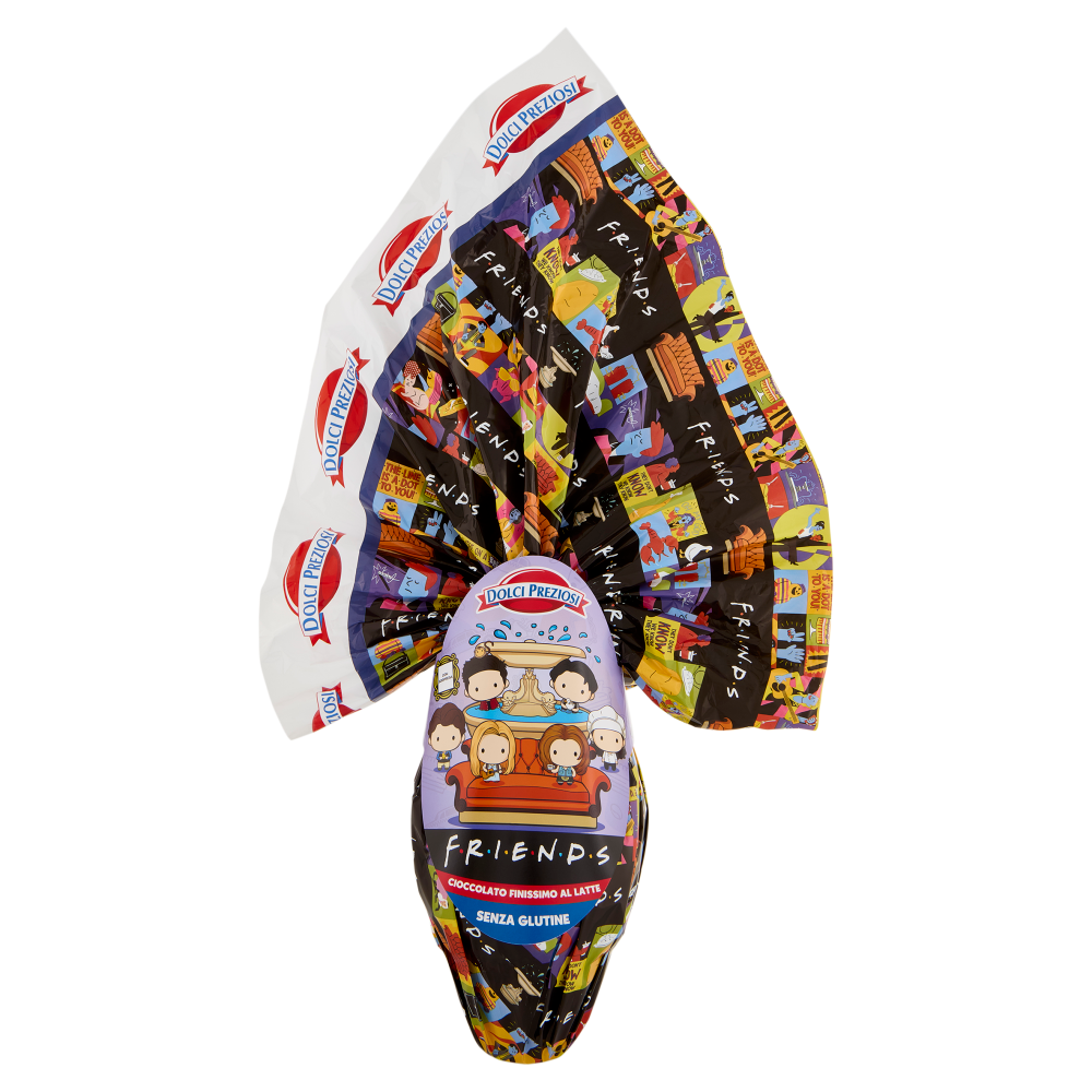 Dolci Preziosi Uovo Cioccolato Finissimo al Latte Friends 240 g
