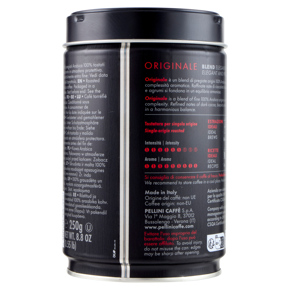 Top Pellini Originale Macinato Moka & Filtro 250 g