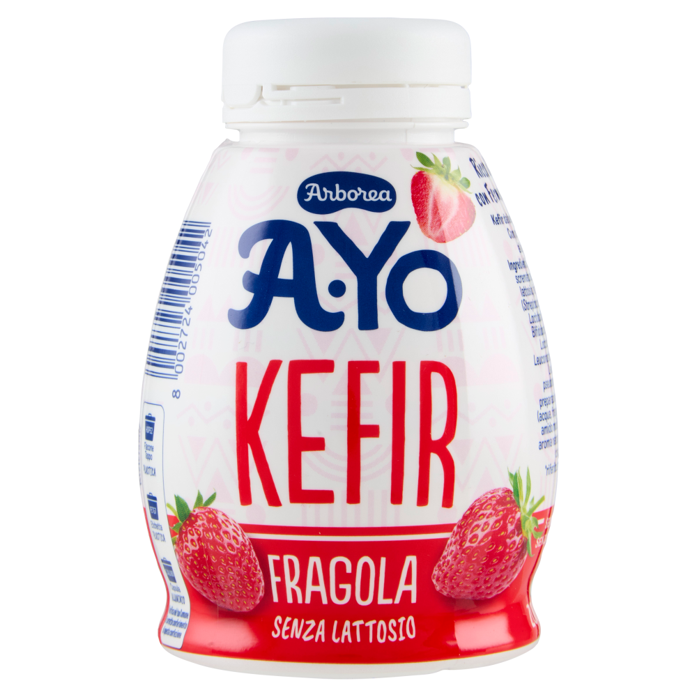 Arborea A-Yo Kefir Fragola Senza Lattosio 200 g