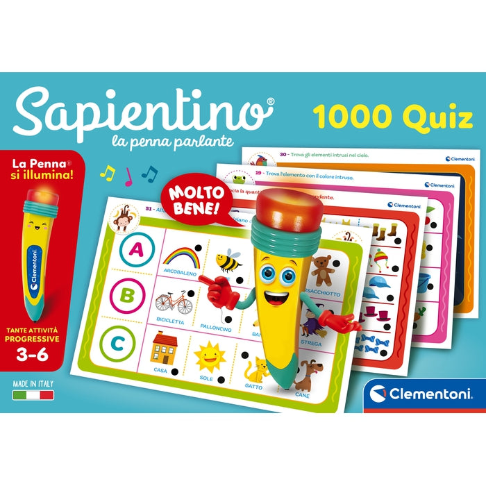 Clementoni Clemmy 16495 gioco da tavolo La penna parlante Carta da gioco Educativo