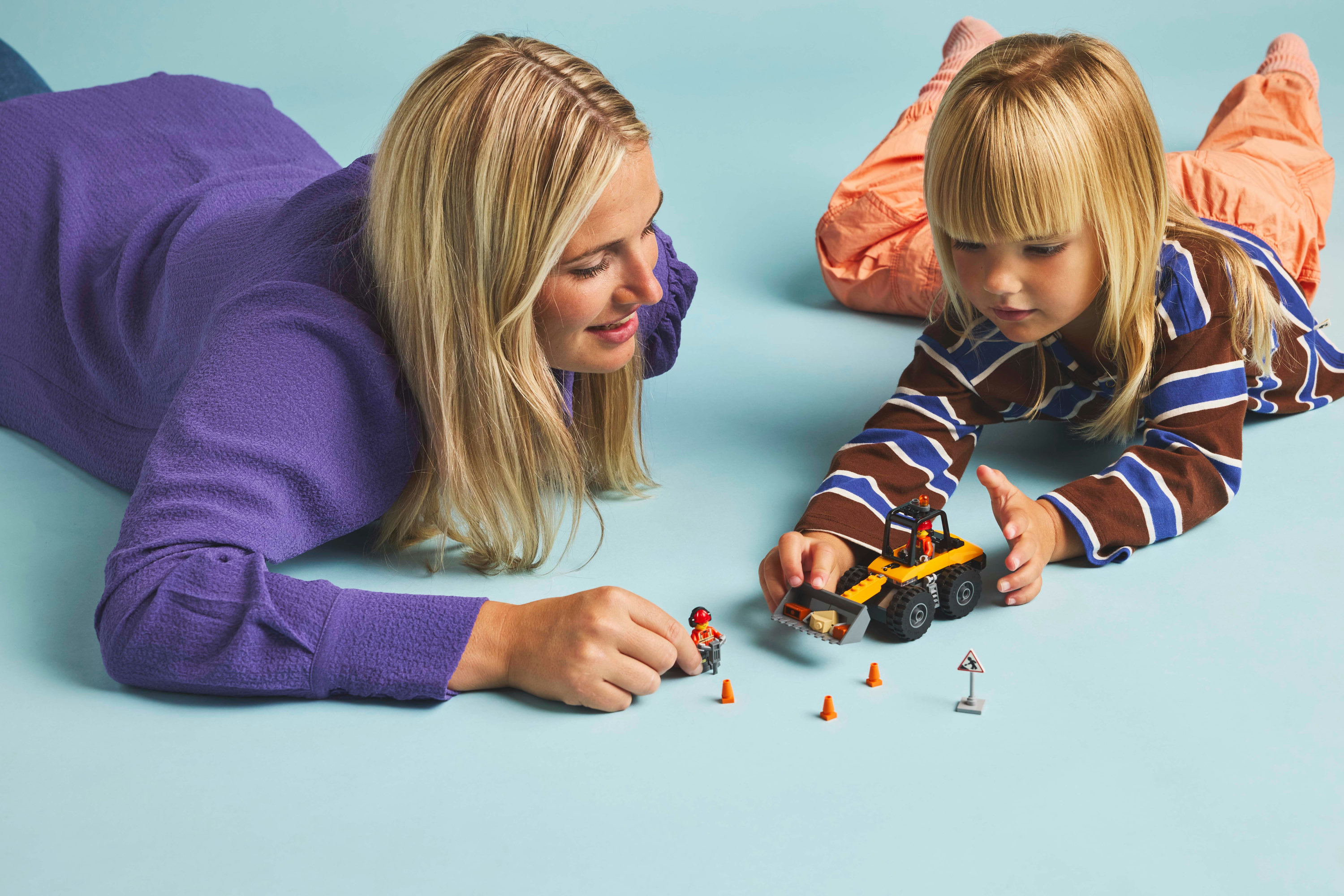 LEGO City Pala gommata gialla