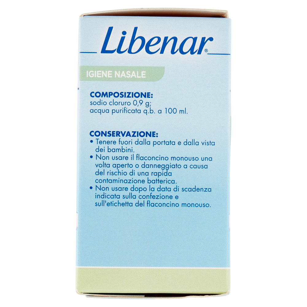 Libenar Igiene Nasale Flaconcini 15 x 5 ml