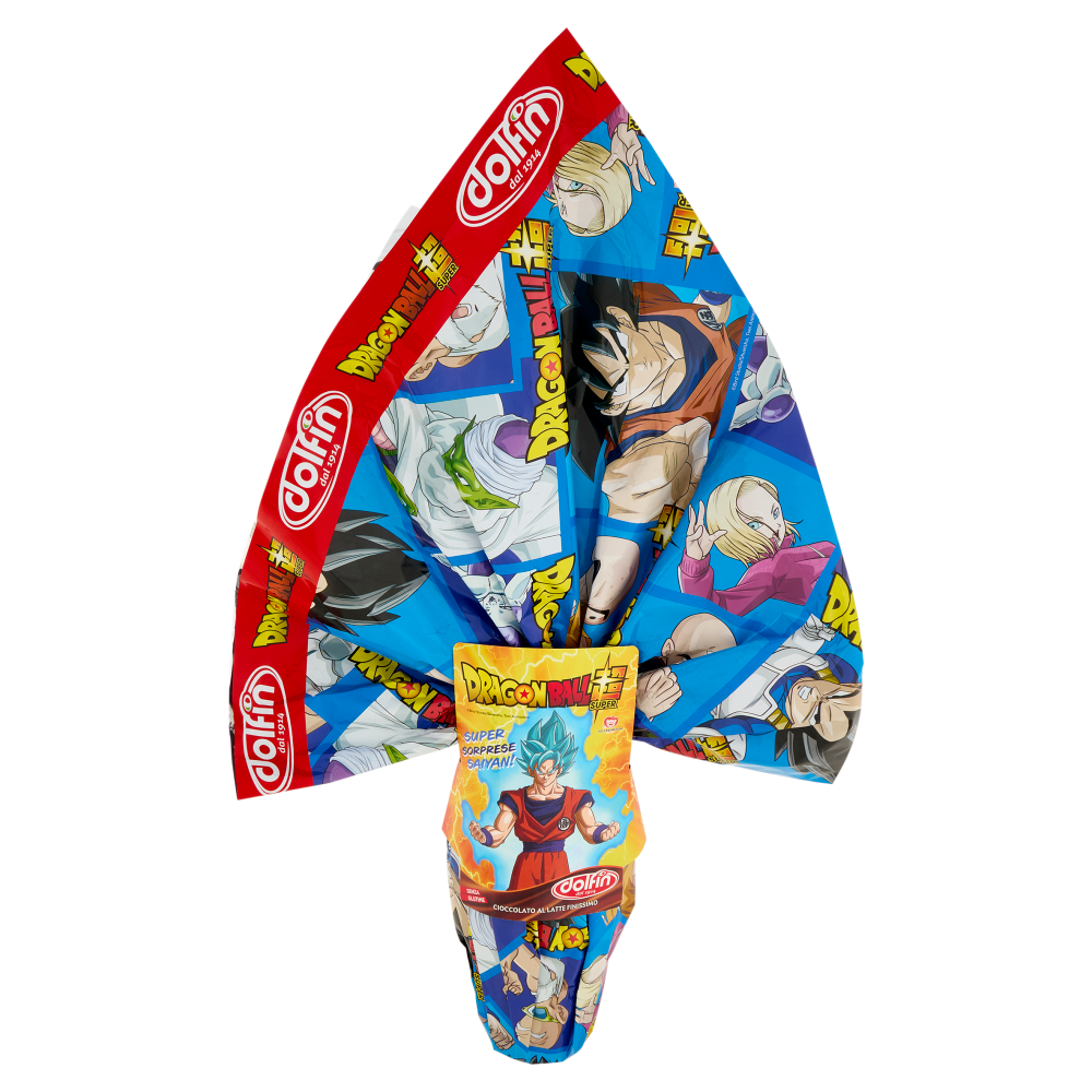 dolfin Uovo di Cioccolato al Latte Finissimo Dragon Ball Super 220 g