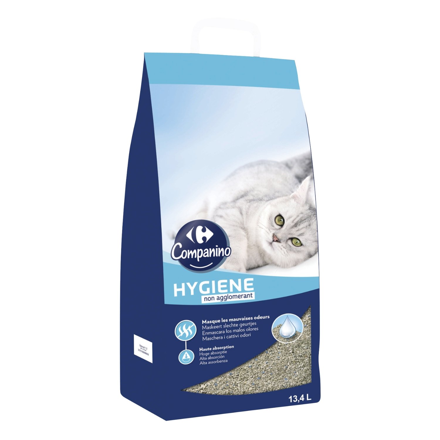 Carrefour Lettiera Min Hygiene 13,4l Crf