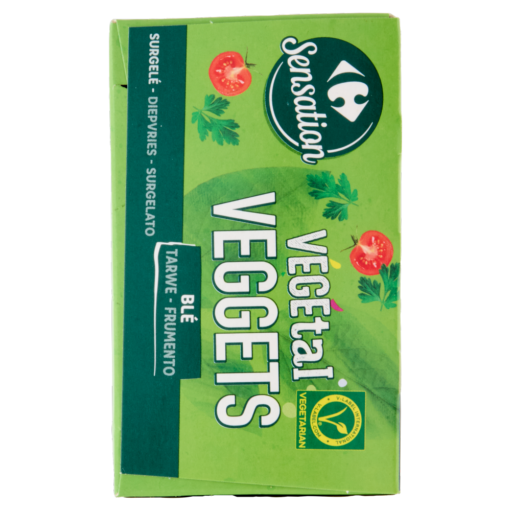 Carrefour Sensation Végétal Veggets Frumento Surgelato 400 g