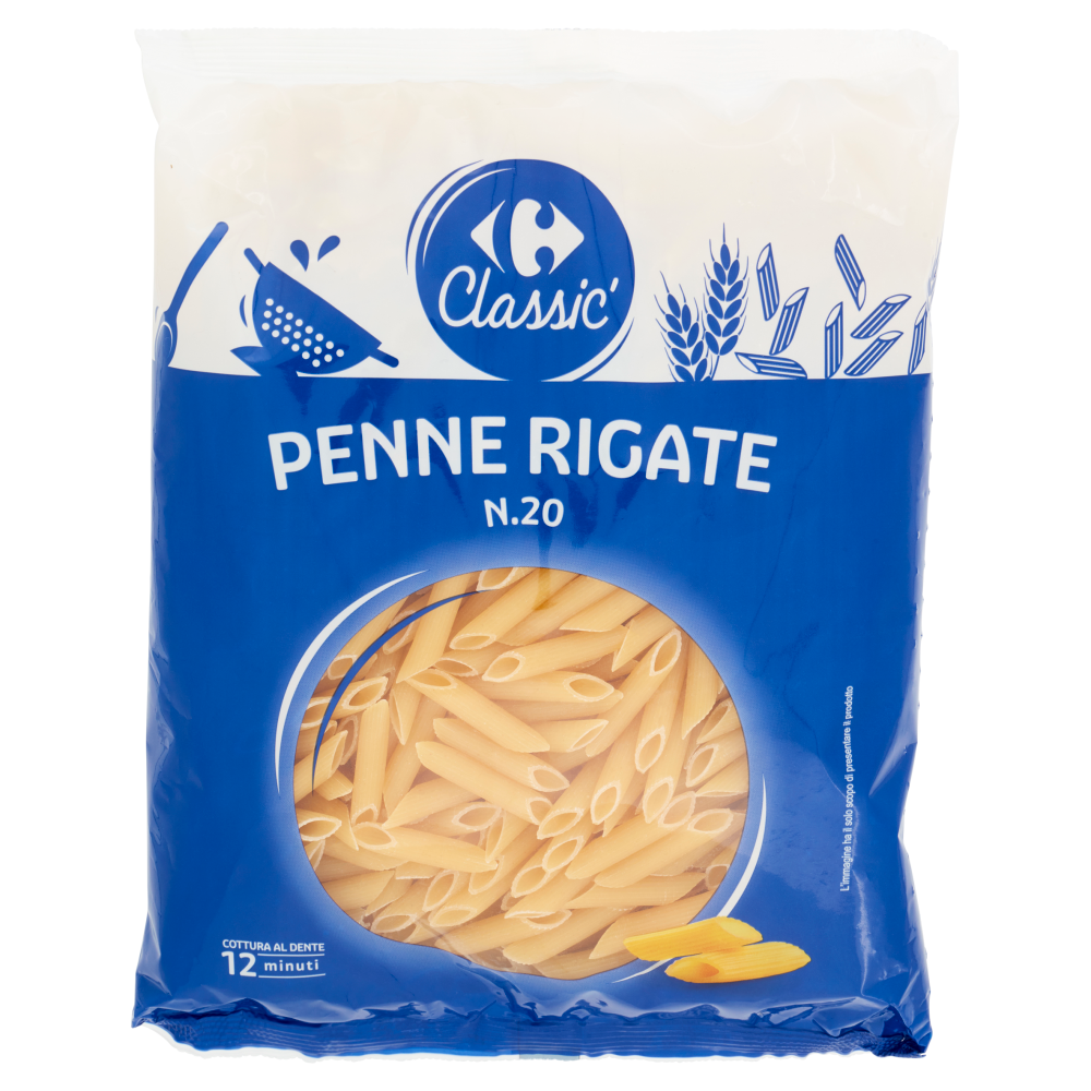 Carrefour Classic Penne Rigate N.20 1 kg